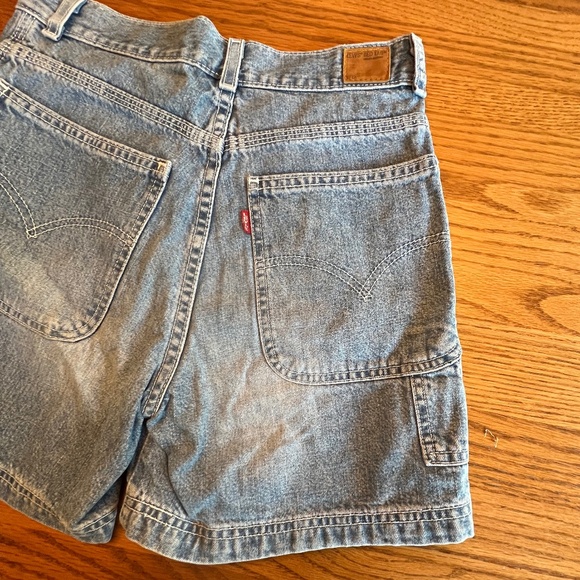 Girls Six 14 Levis Denim Shorts  High waist - Picture 10 of 11